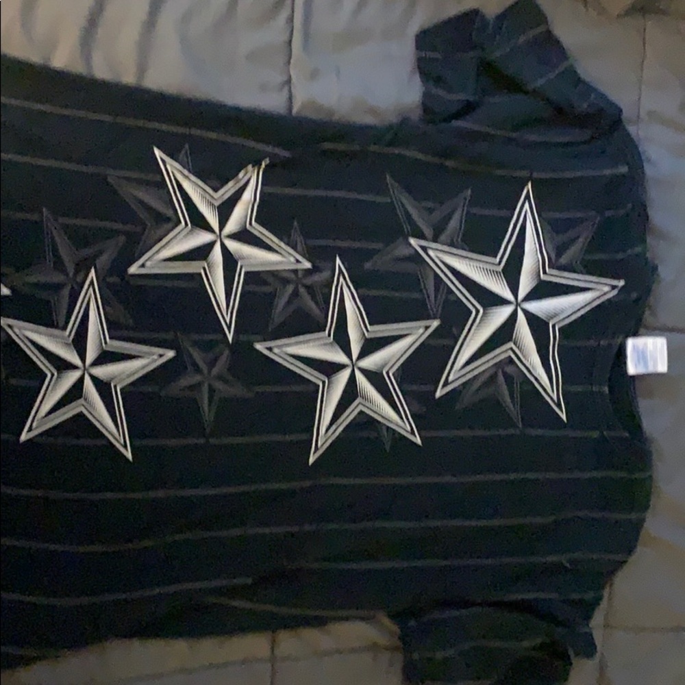 Stars black T-shirt and